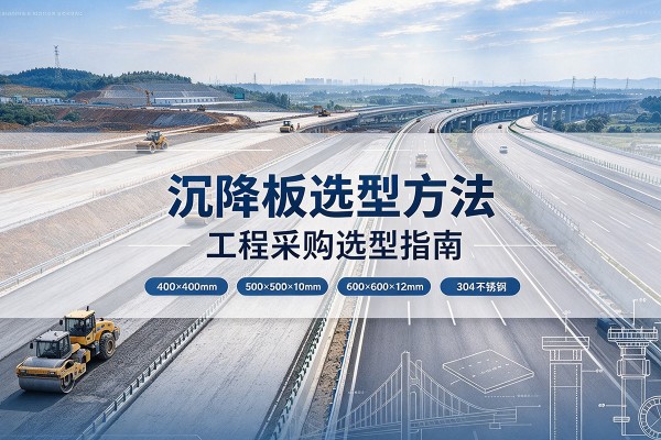 瑞昌沉降板选择方法