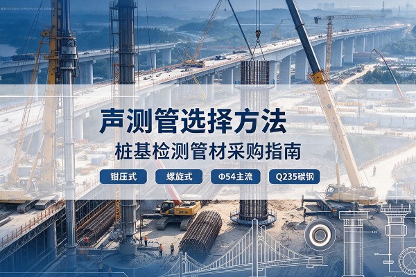 瑞昌声测管选型标准