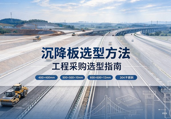 瑞昌沉降板选择方法